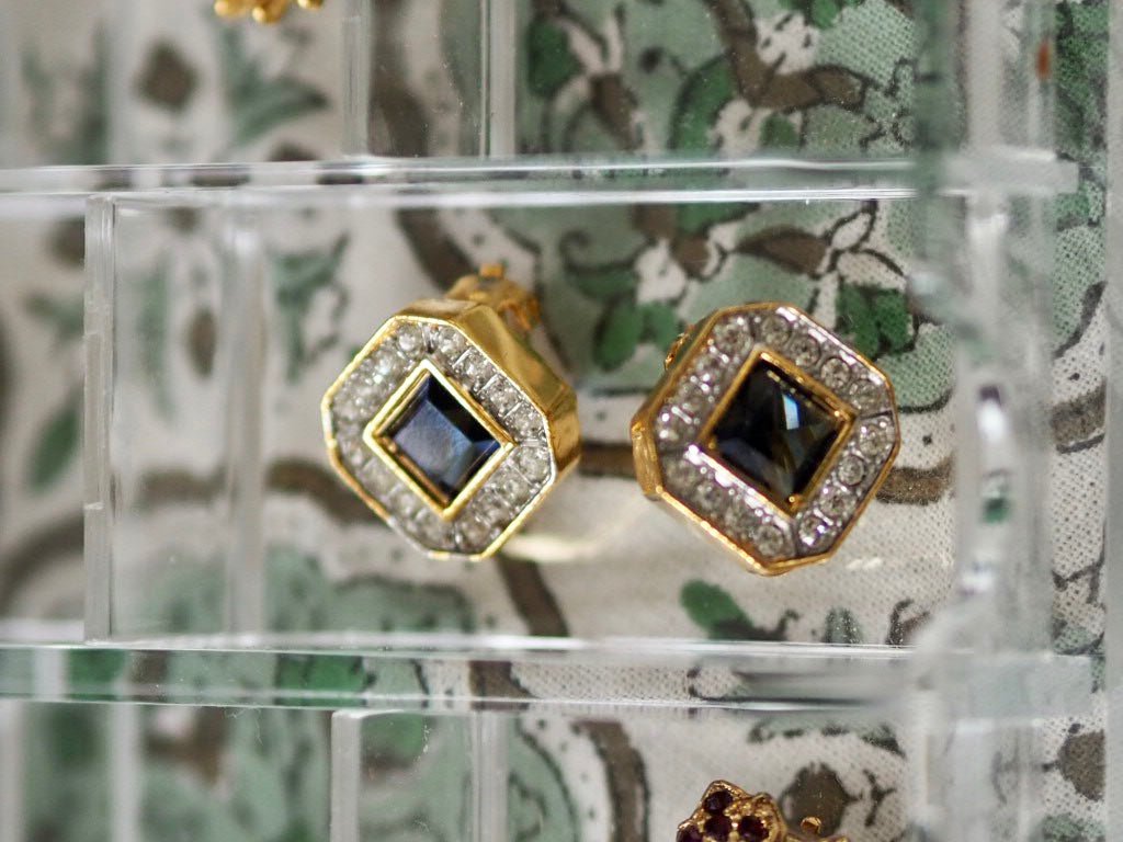 Sphinx vintage clip on earrings - Natalia Willmott