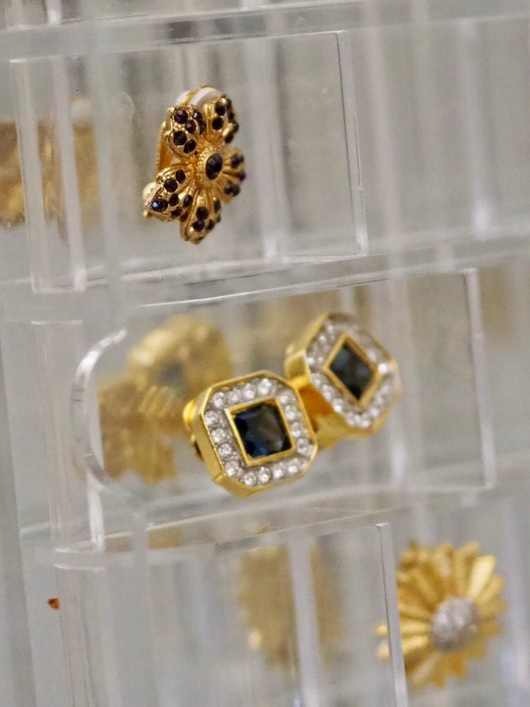 Sphinx vintage clip on earrings - Natalia Willmott