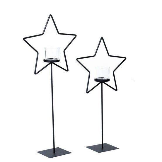 Star metal candleholder - Natalia Willmott