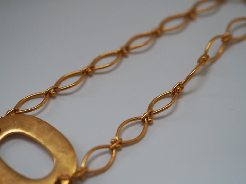 Statement necklace oval - Natalia Willmott