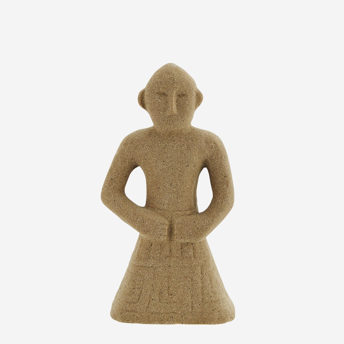 Stoneware figure decoration - beige - Natalia Willmott