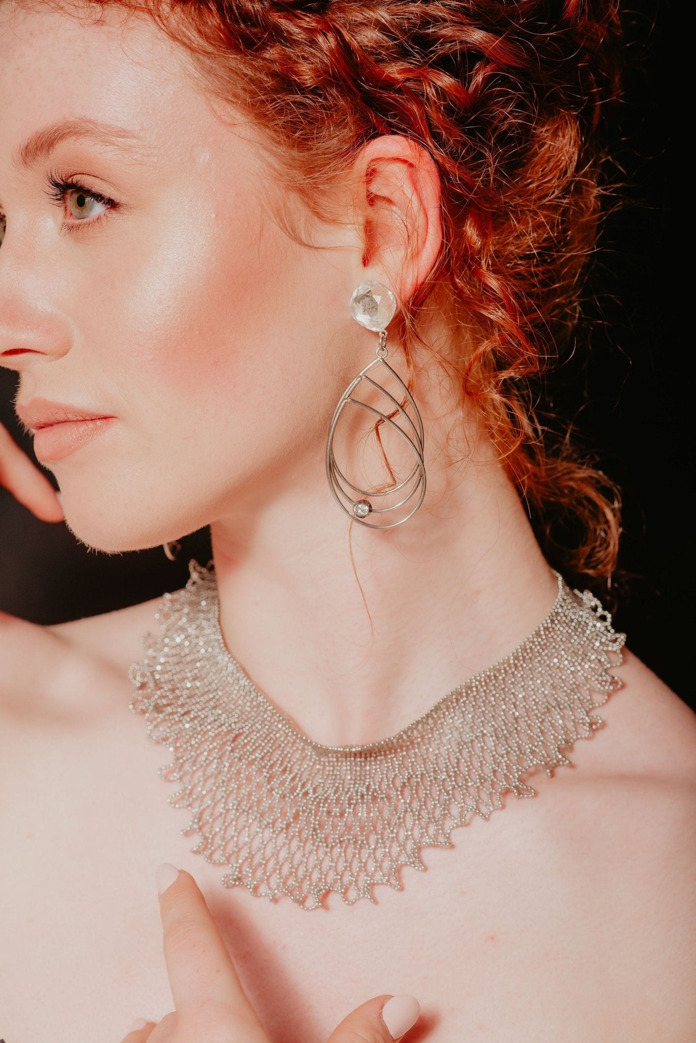 STRASS earrings - Natalia Willmott