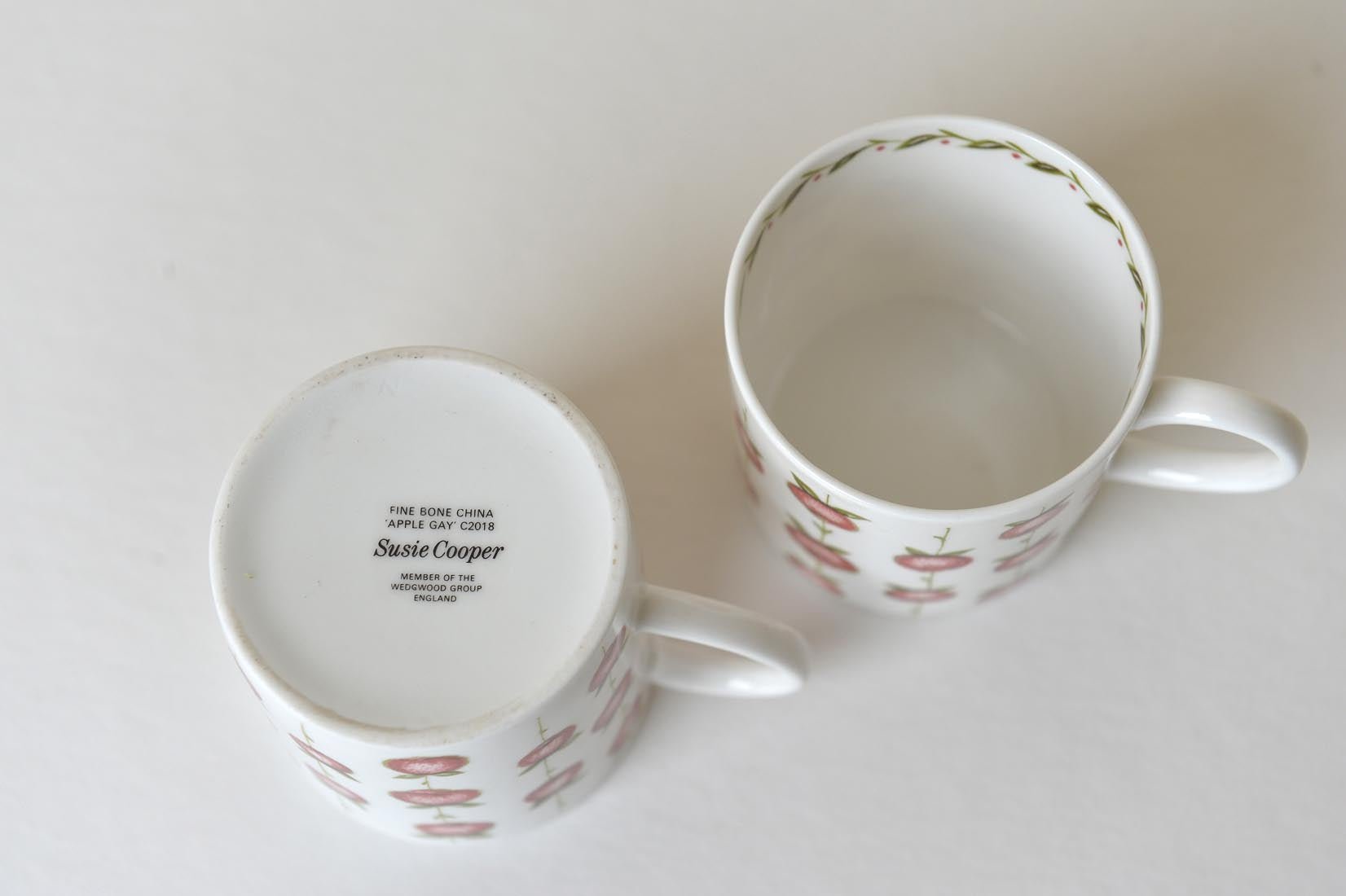 Susie Cooper "Apple Gay" coffee set - Natalia Willmott