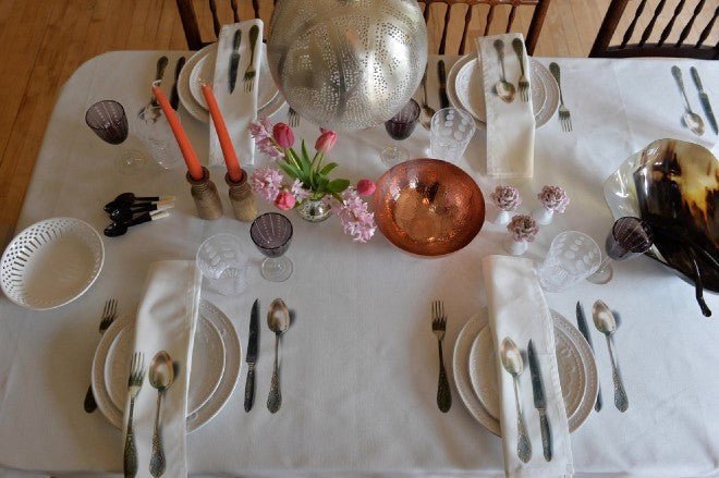 Tablecloth with cutlery design - Natalia Willmott