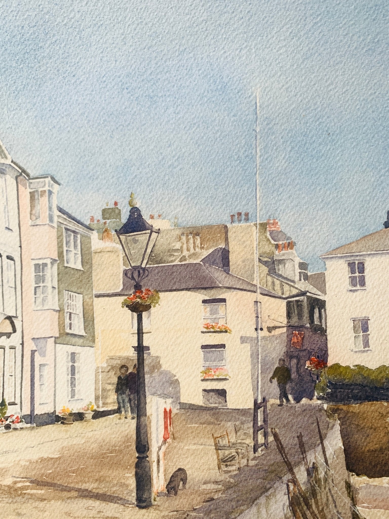 The Quay Watercolour on paper - Natalia Willmott
