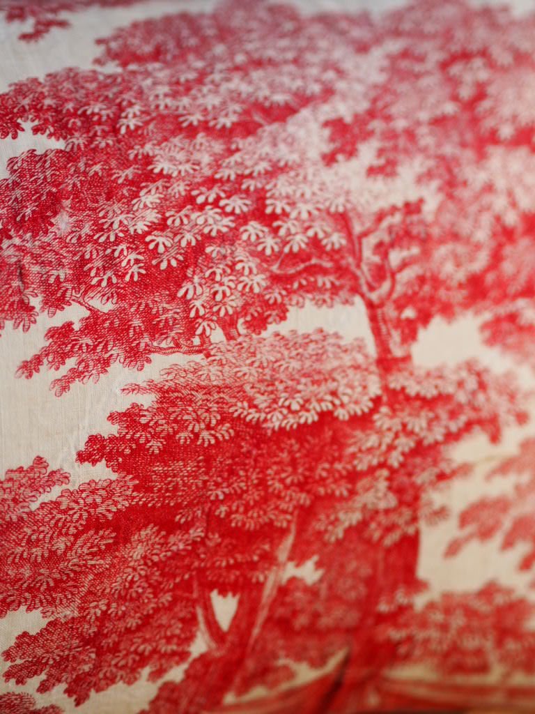 Toile de Nantes Noces du village- wedding cushion - Natalia Willmott