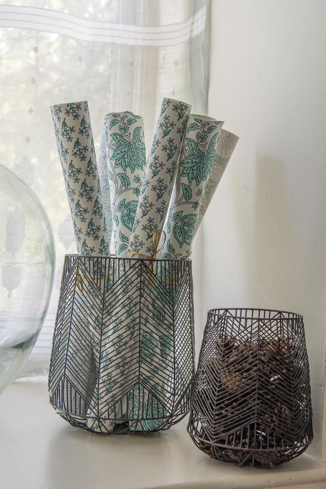 Tribal wire basket set - Natalia Willmott