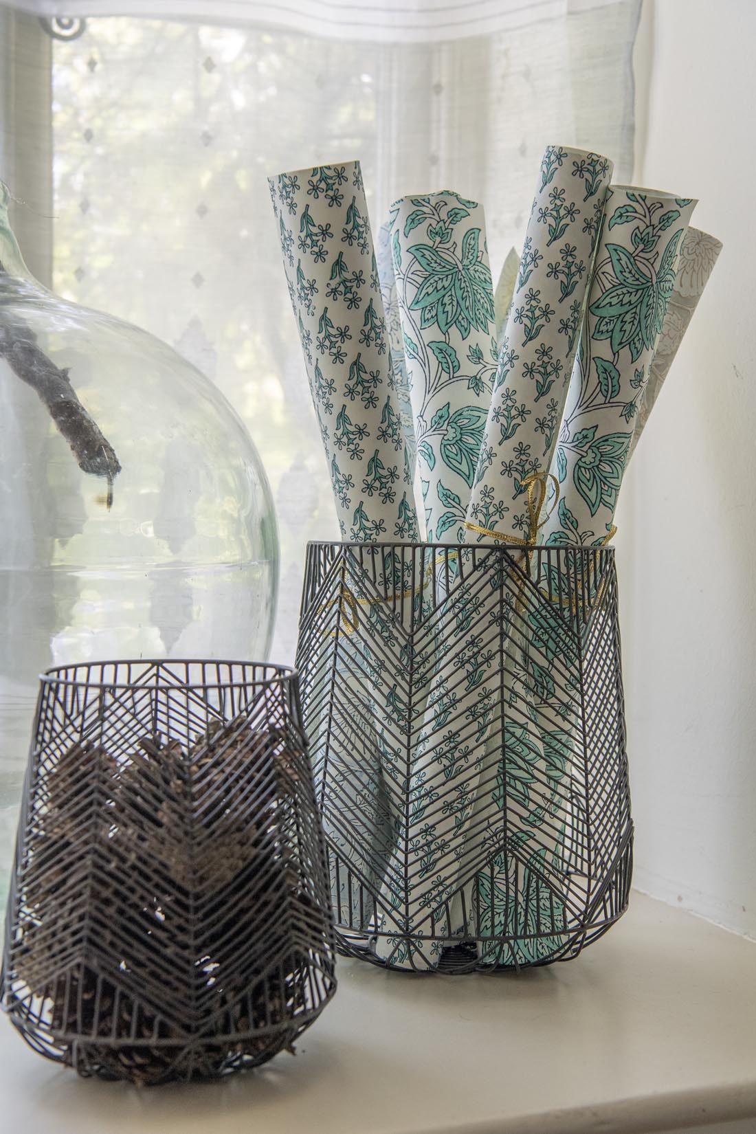 Tribal wire basket set - Natalia Willmott