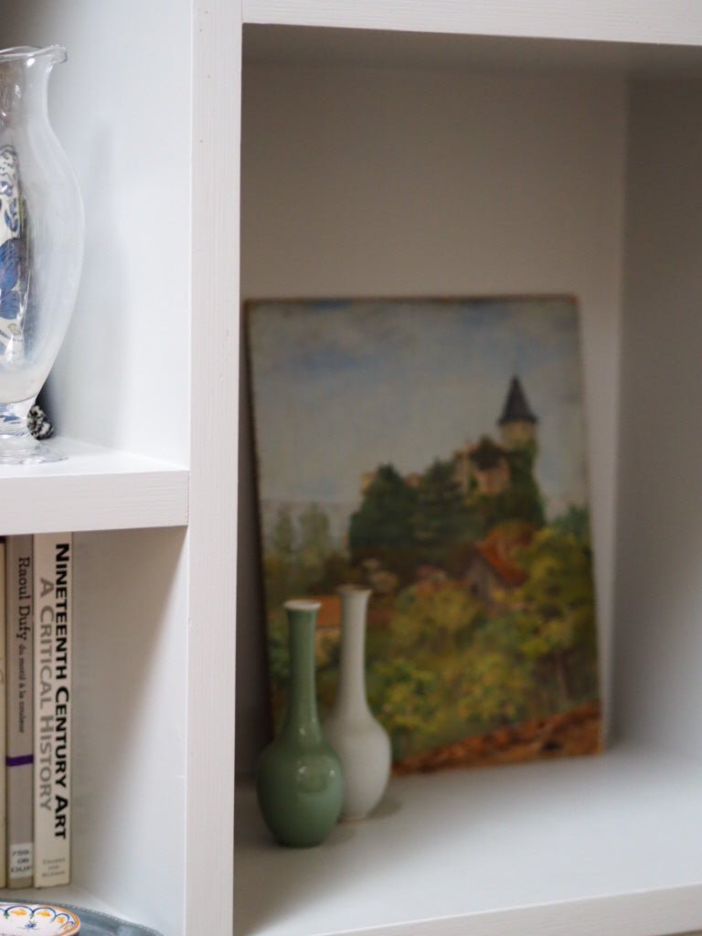 Village up a hill in France - Natalia Willmott