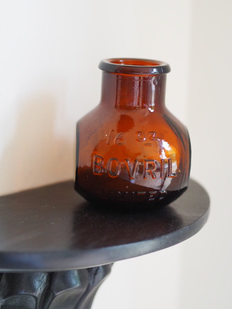 Vintage Bovril Amber Bottles - Natalia Willmott