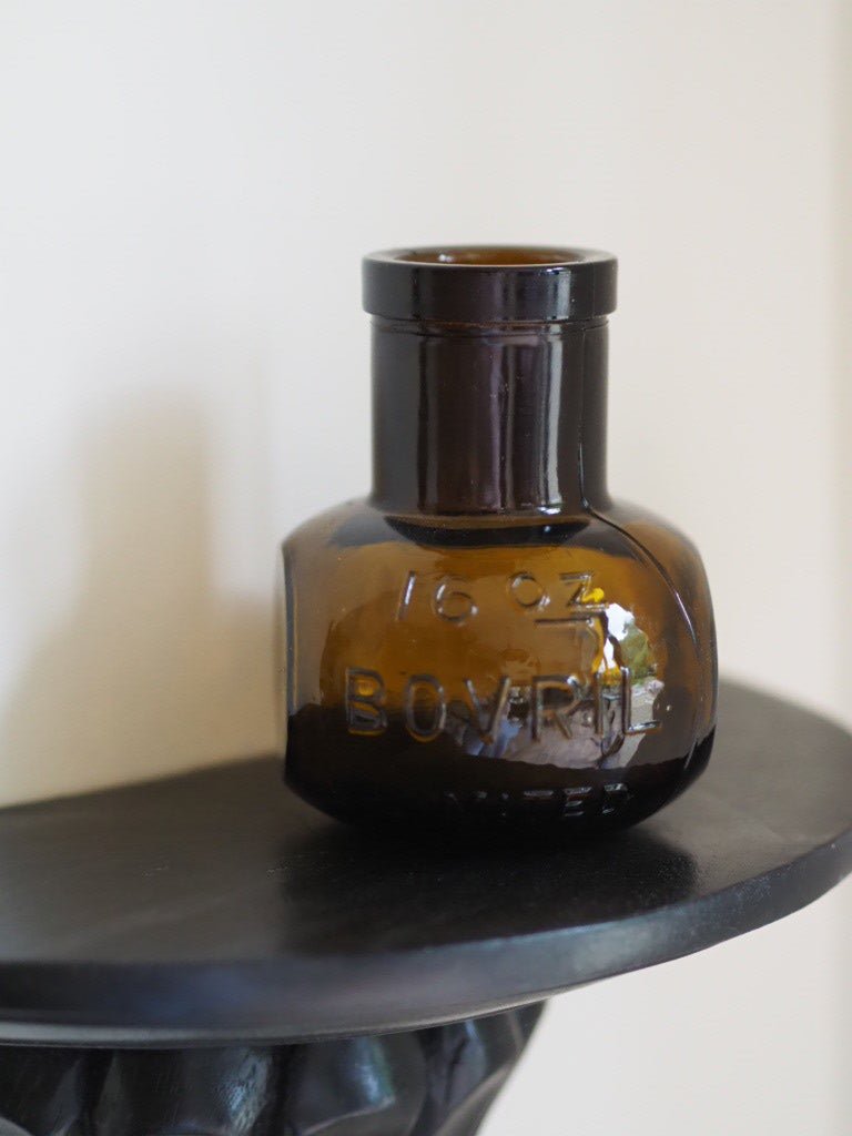 Vintage Bovril Amber Bottles - Natalia Willmott
