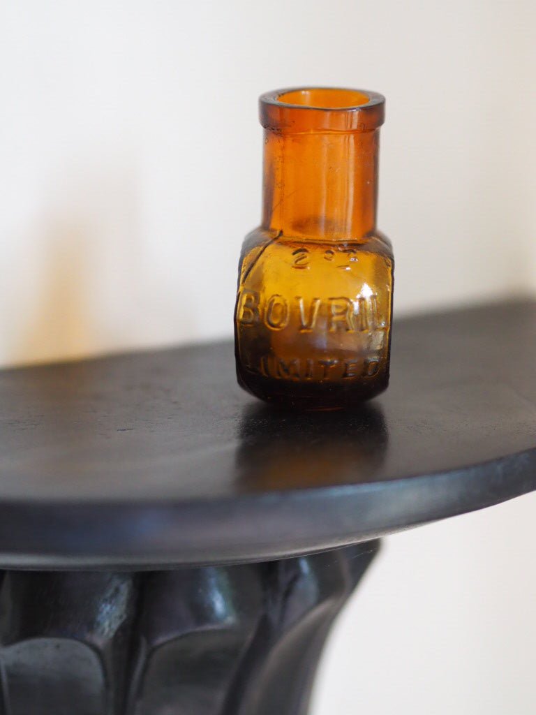 Vintage Bovril Amber Bottles - Natalia Willmott