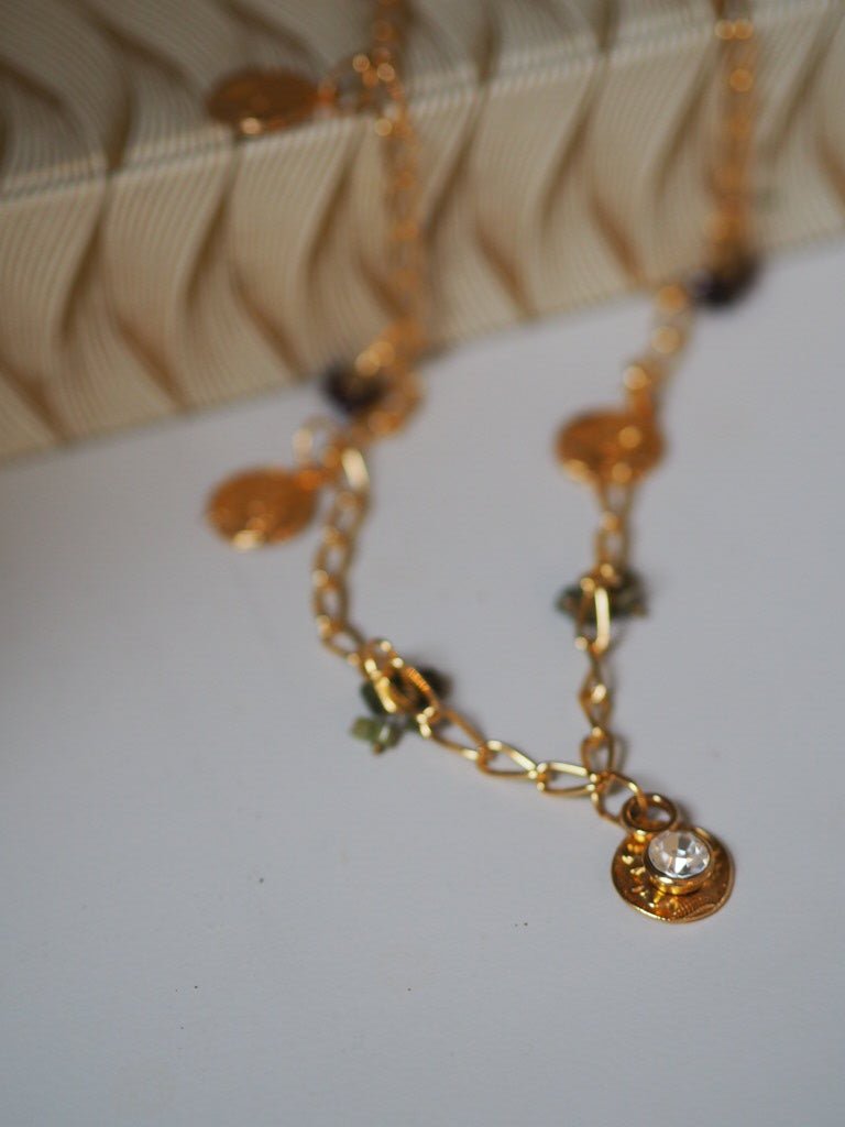 Vintage coin necklace - Natalia Willmott