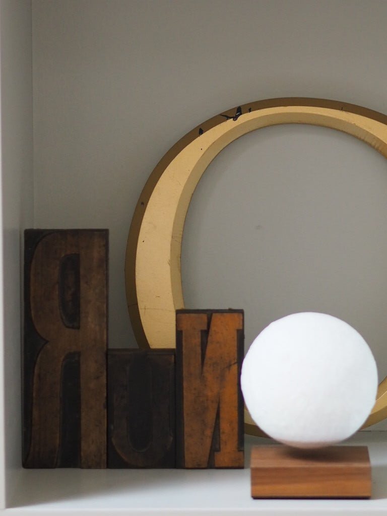 vintage printers block wooden printing letter - Natalia Willmott