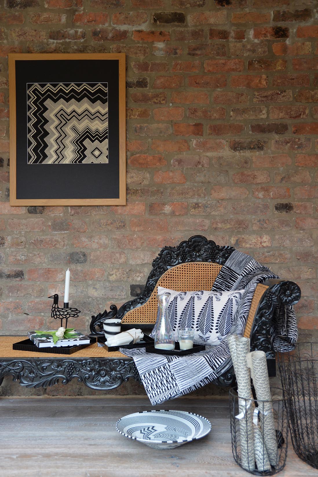 Wave wire basket set - Natalia Willmott