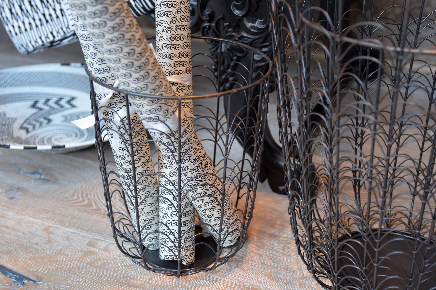 Wave wire basket set - Natalia Willmott