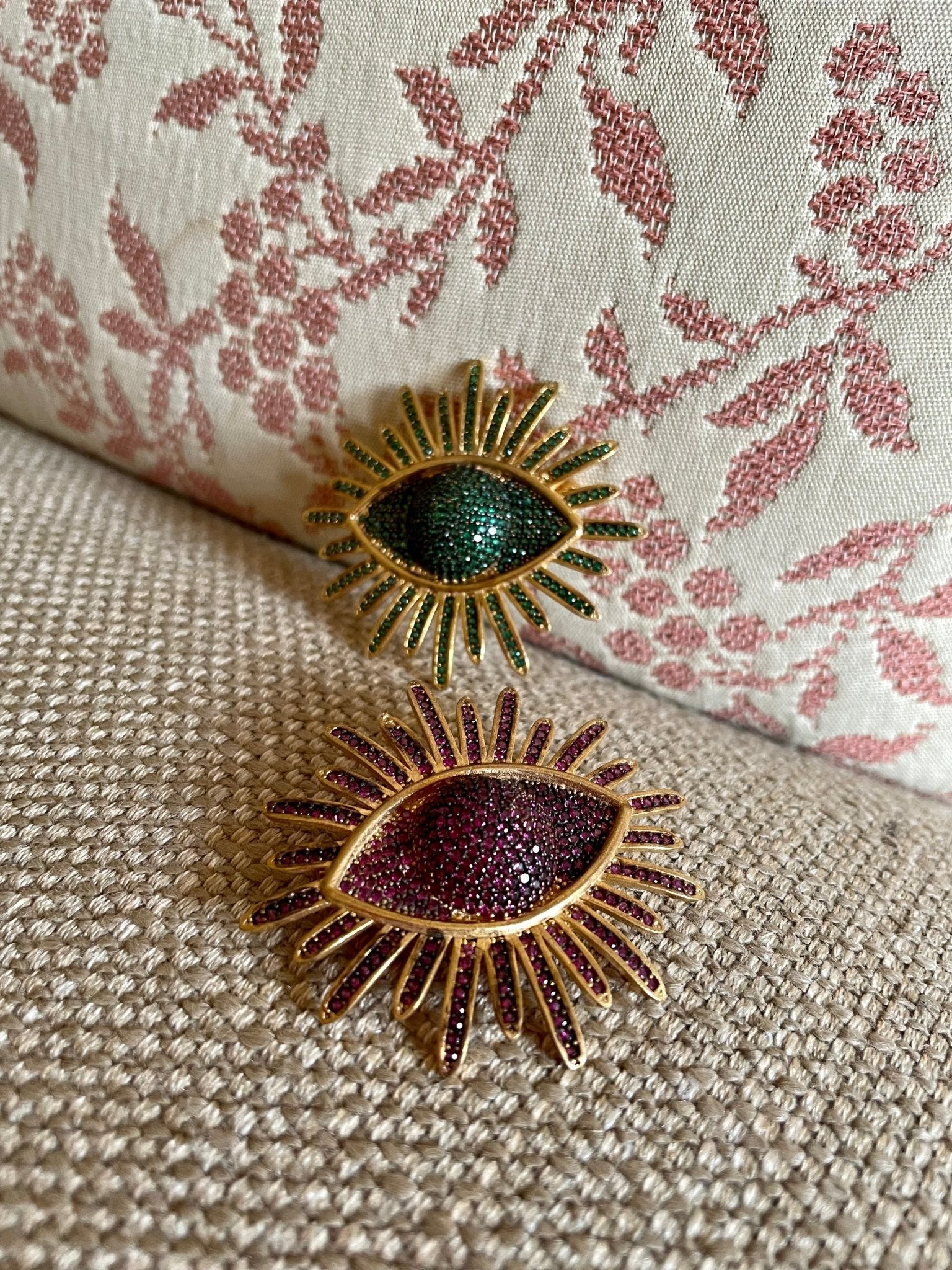 Zirconia brooch - Natalia Willmott