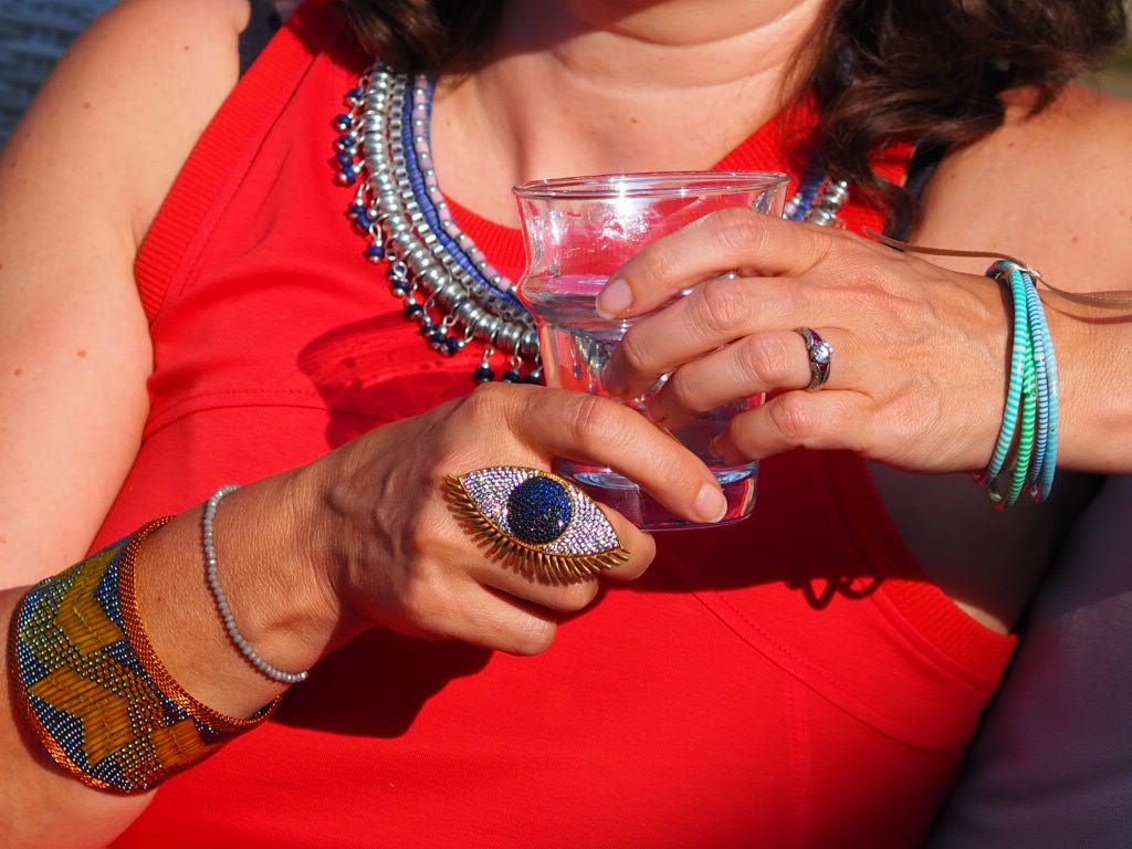 Zirconia Eye ring - Natalia Willmott