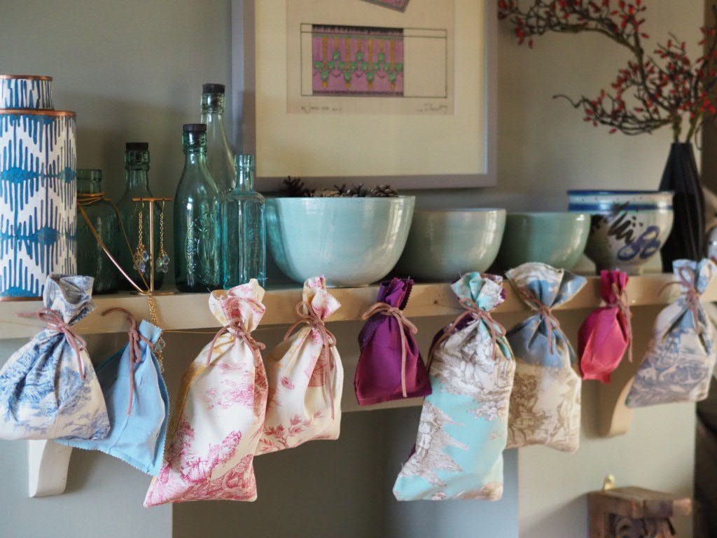 "Sewn with Love: Crafting Christmas Joy with Homemade Fabric Sacks" - Natalia Willmott