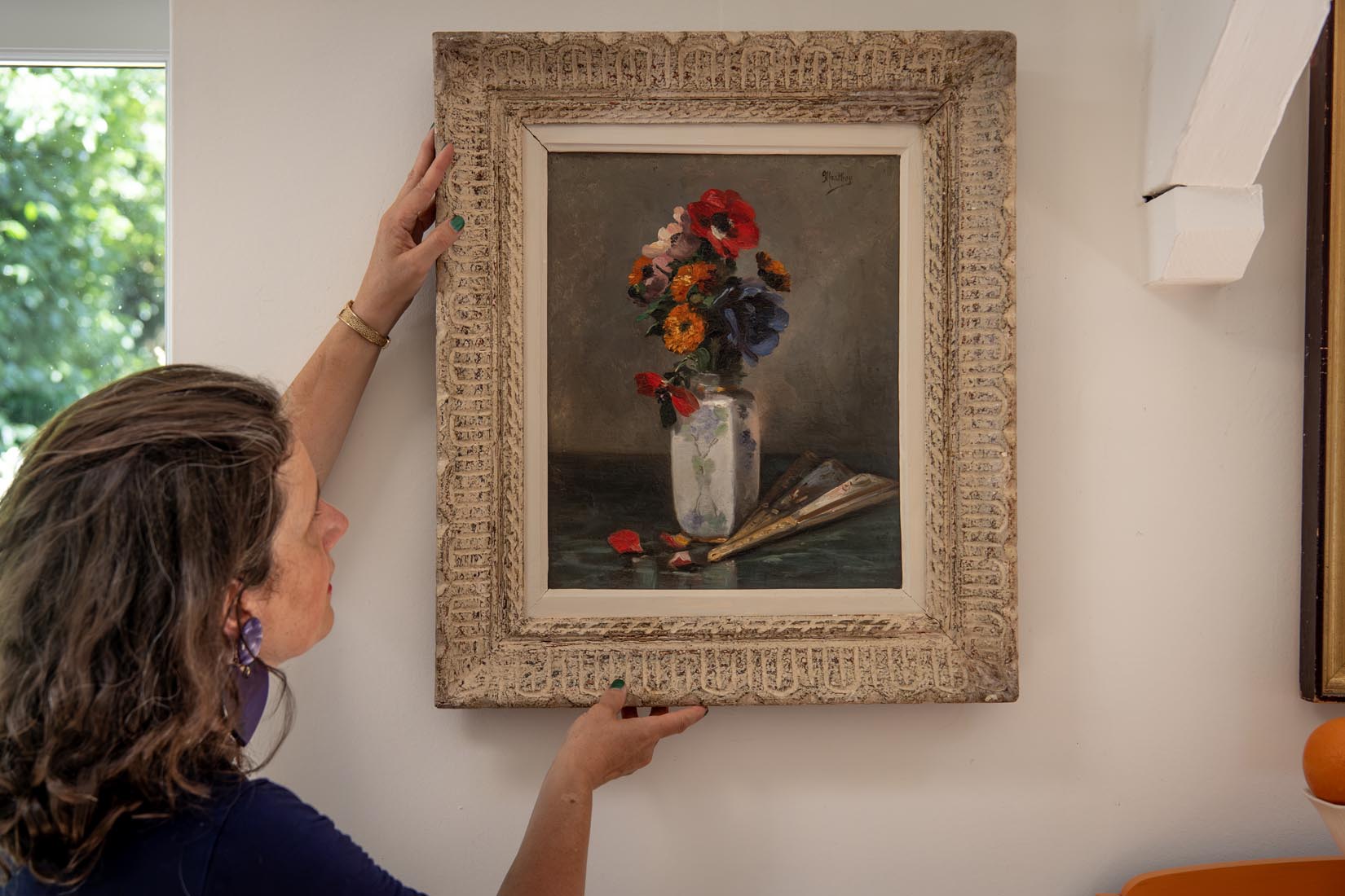 1920's French still life oil painting - Natalia Willmott