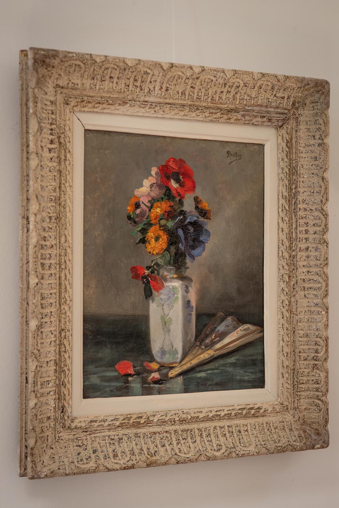1920's French still life oil painting - Natalia Willmott