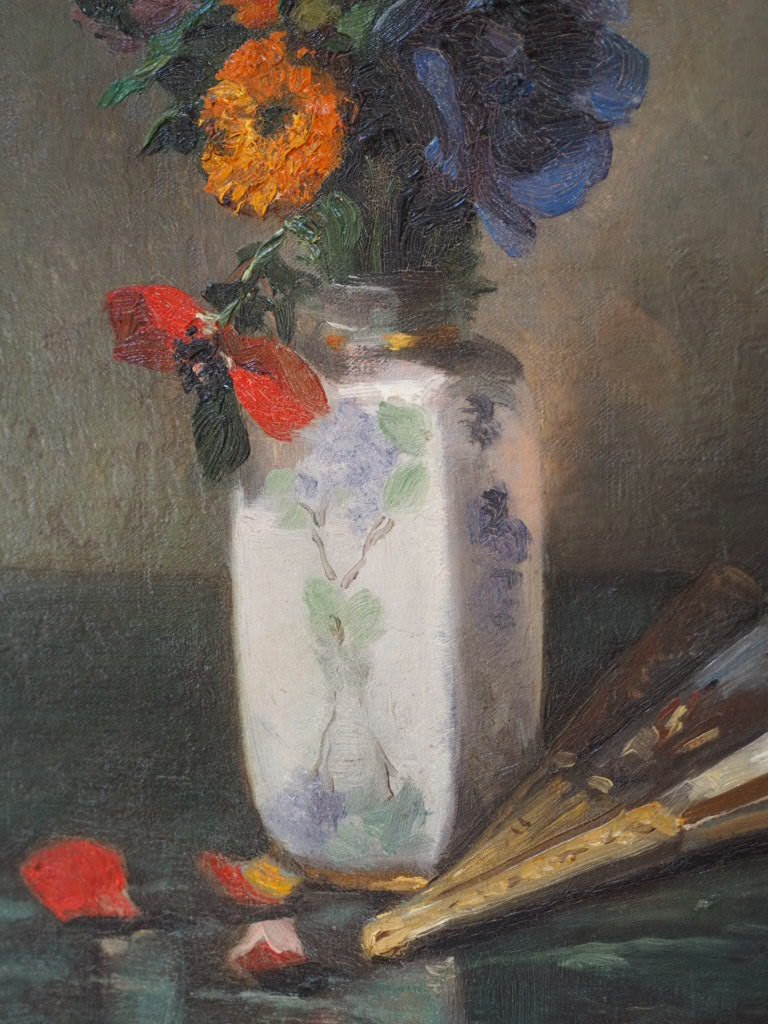 1920's French still life oil painting - Natalia Willmott