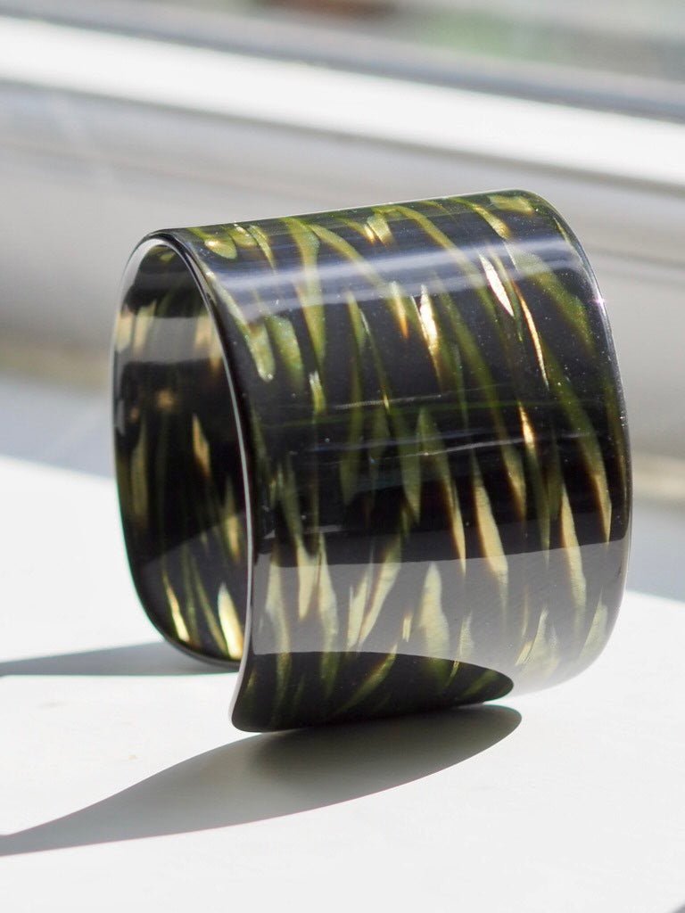 Acetate bangle - autumn colours - Natalia Willmott