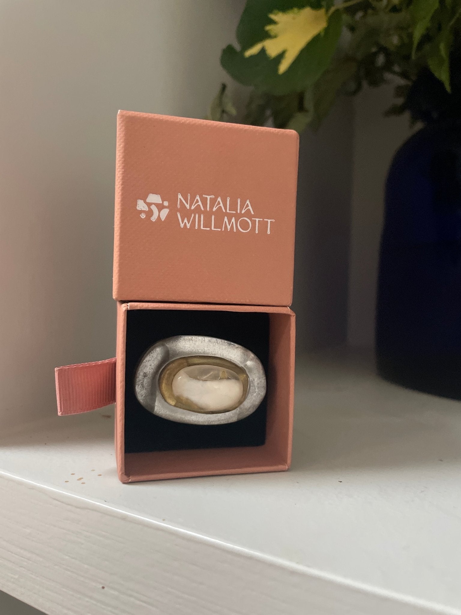 Adjustable ring “Raquel" silver - Natalia Willmott