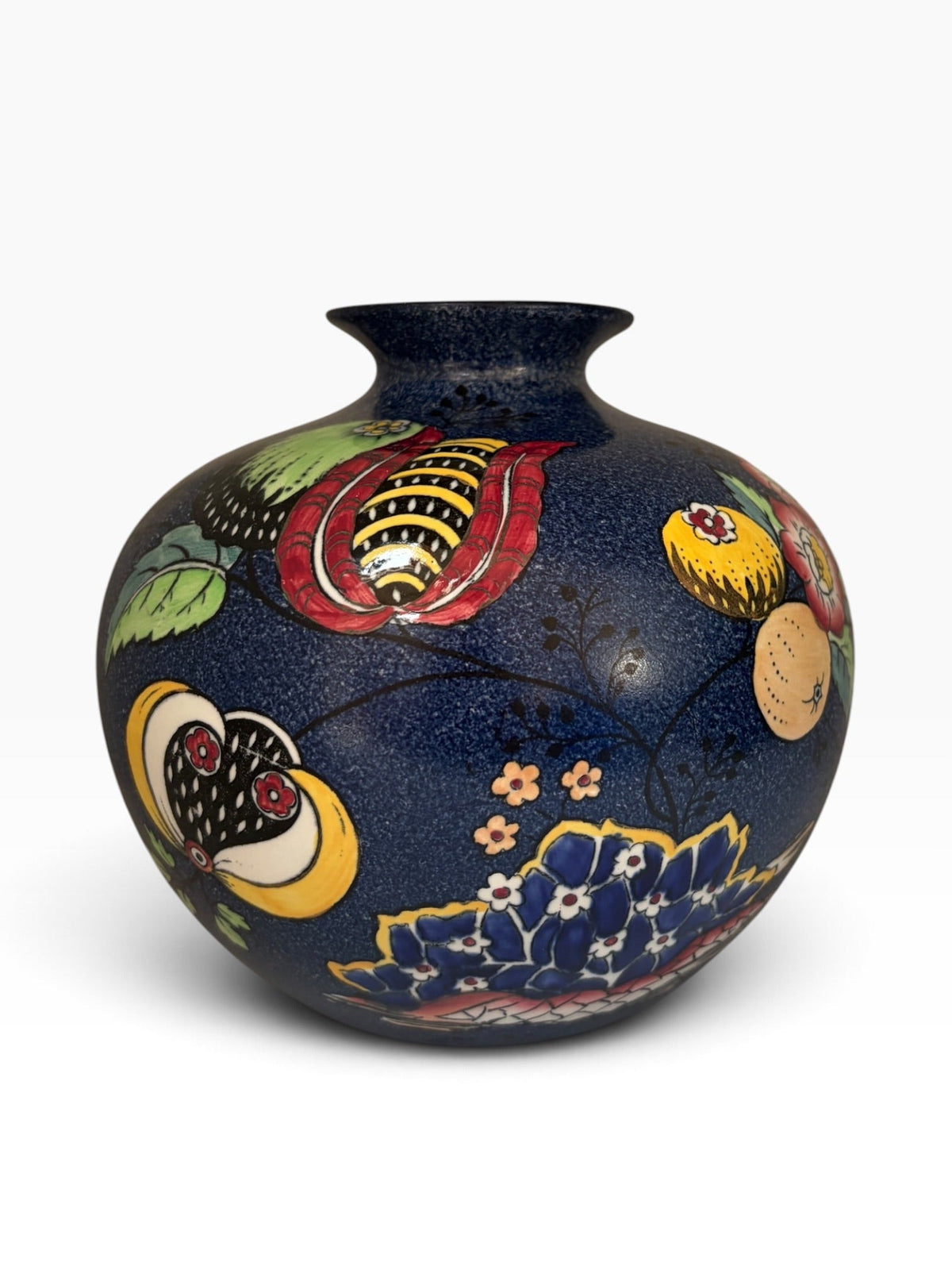 Antique Bisto England Bishop & Stonier Floral Vase - Natalia Willmott