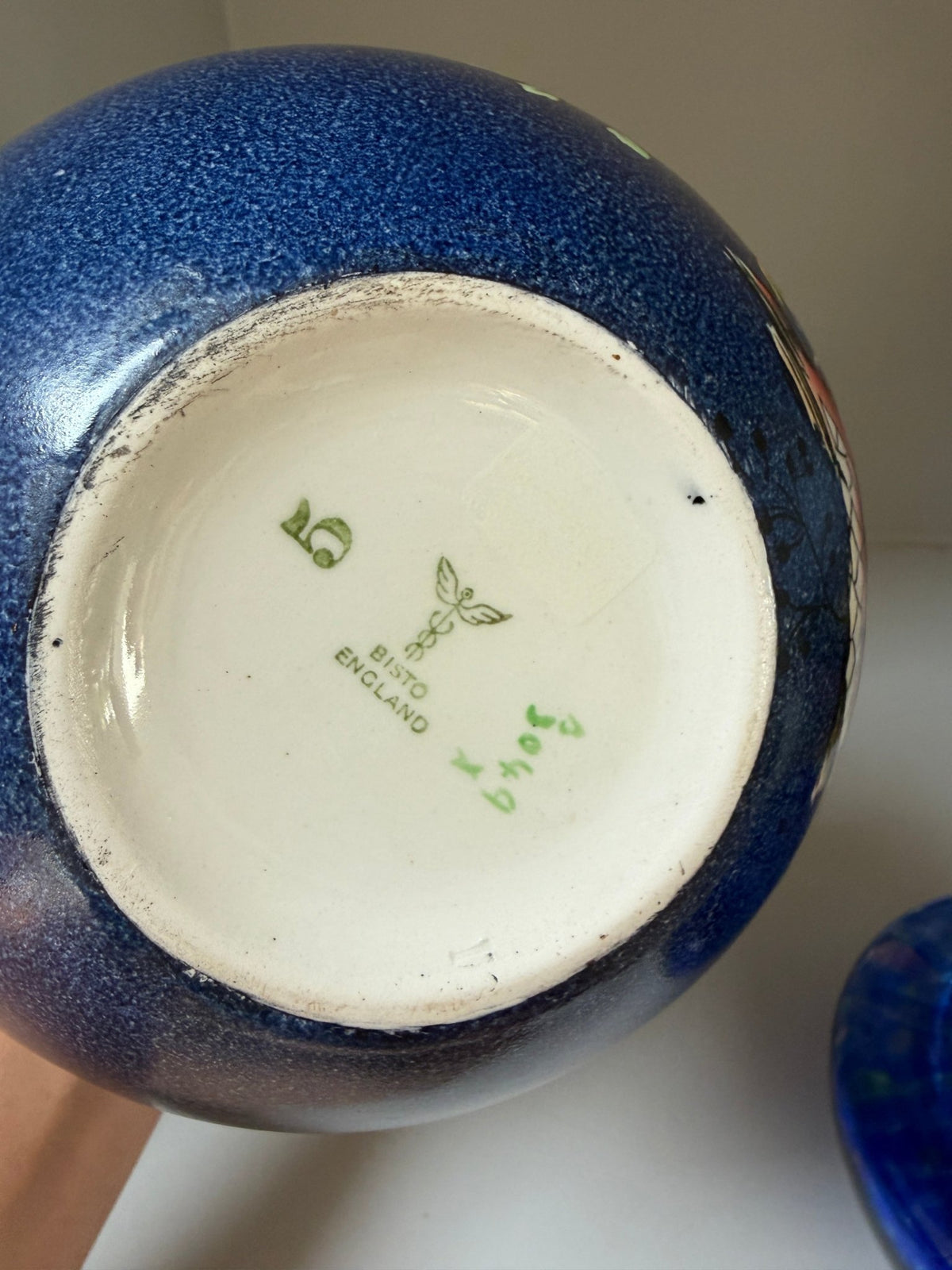 Antique Bisto England Bishop & Stonier Floral Vase - Natalia Willmott