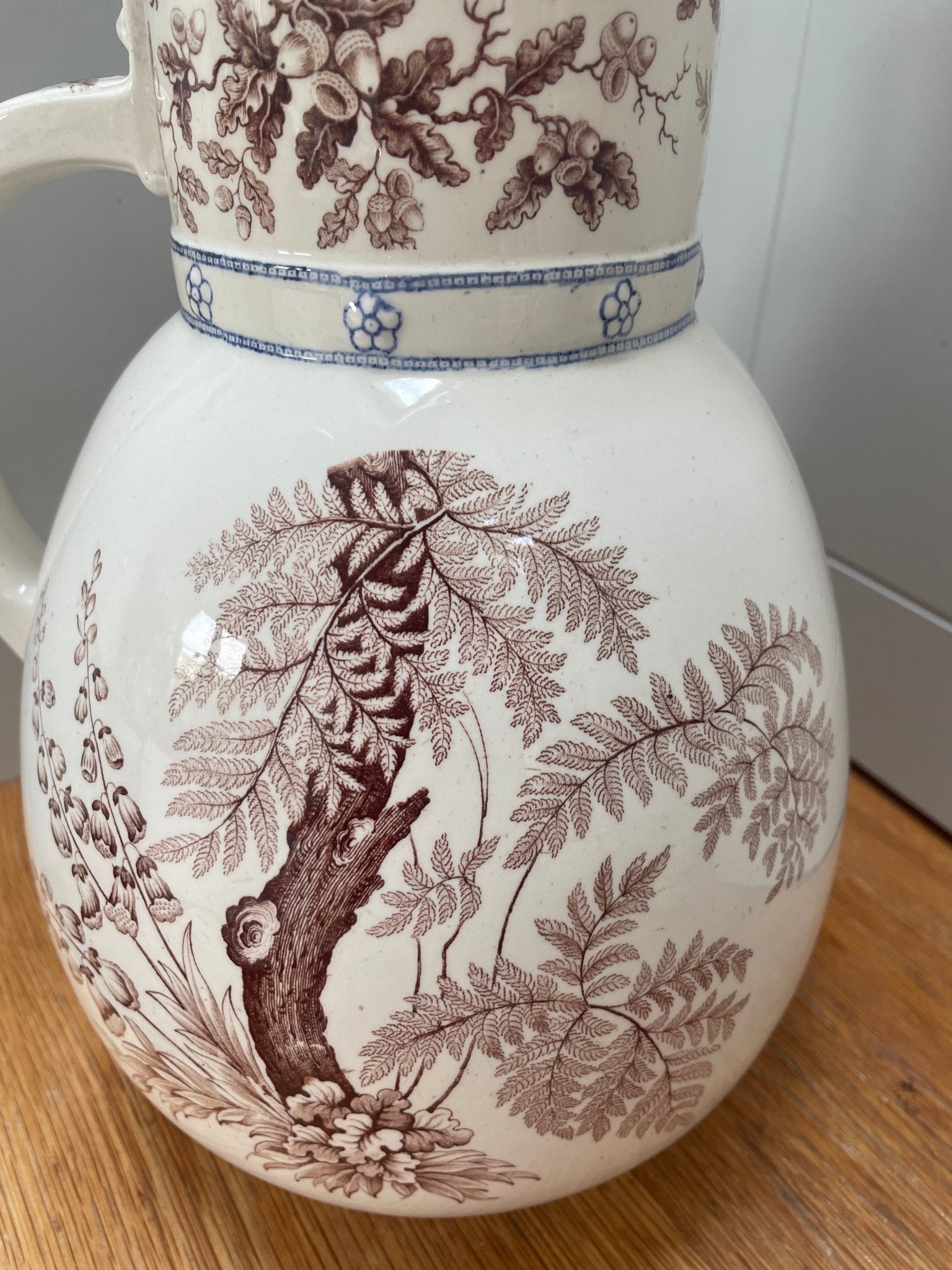 Antique Davenport oak jug - Natalia Willmott