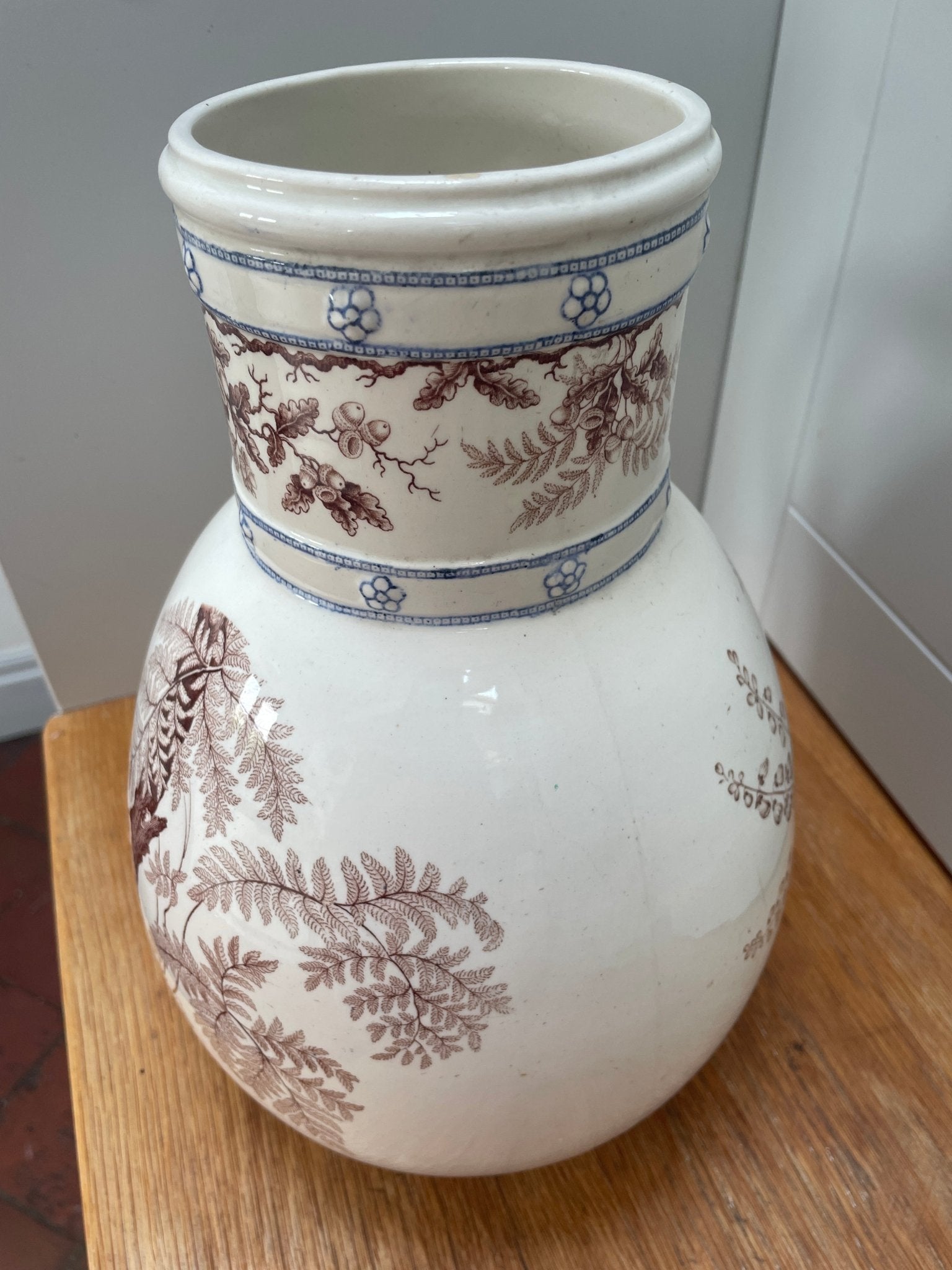 Antique Davenport oak jug - Natalia Willmott