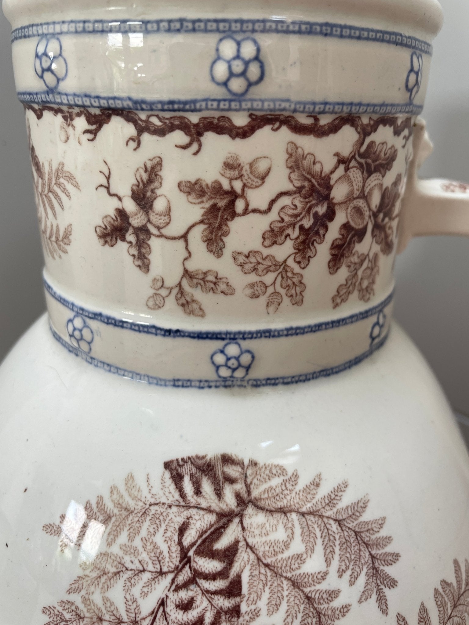Antique Davenport oak jug - Natalia Willmott
