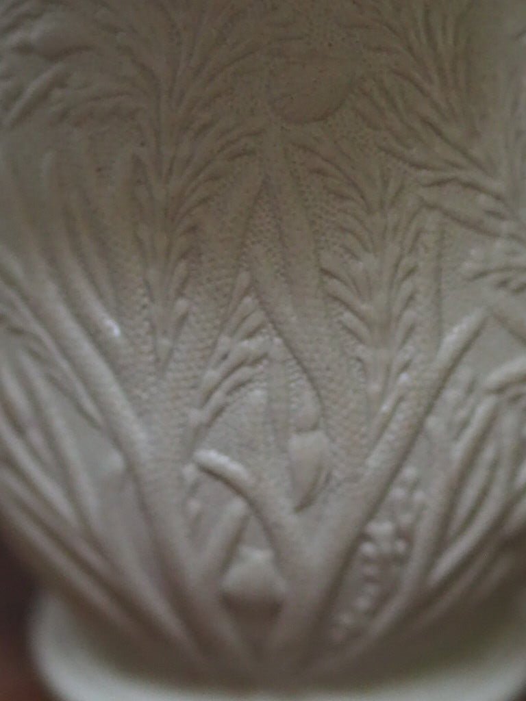 Antique Dudson Salt Glaze Relief-Moulded Jug, Late 19th Century - Natalia Willmott