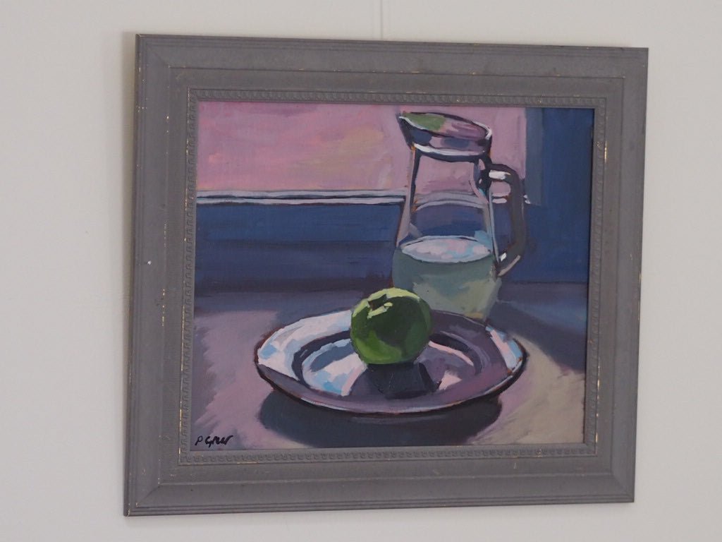 Apple oil painting by Paul Greer - Natalia Willmott