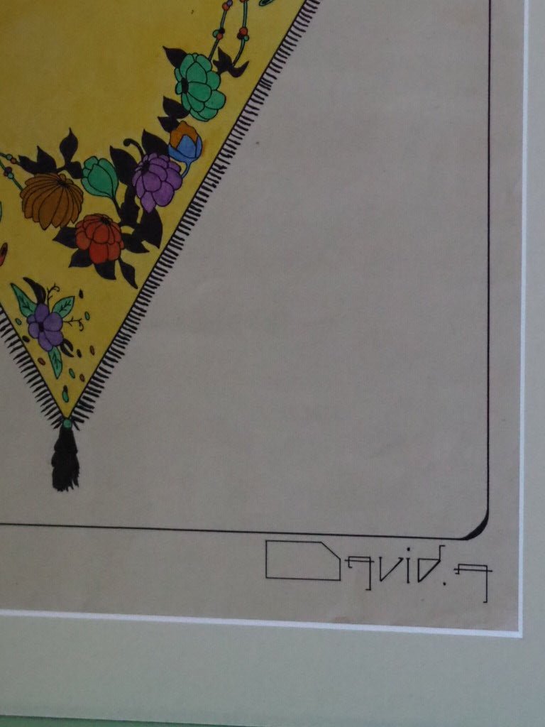 Art Deco design for a carpet by David - Natalia Willmott