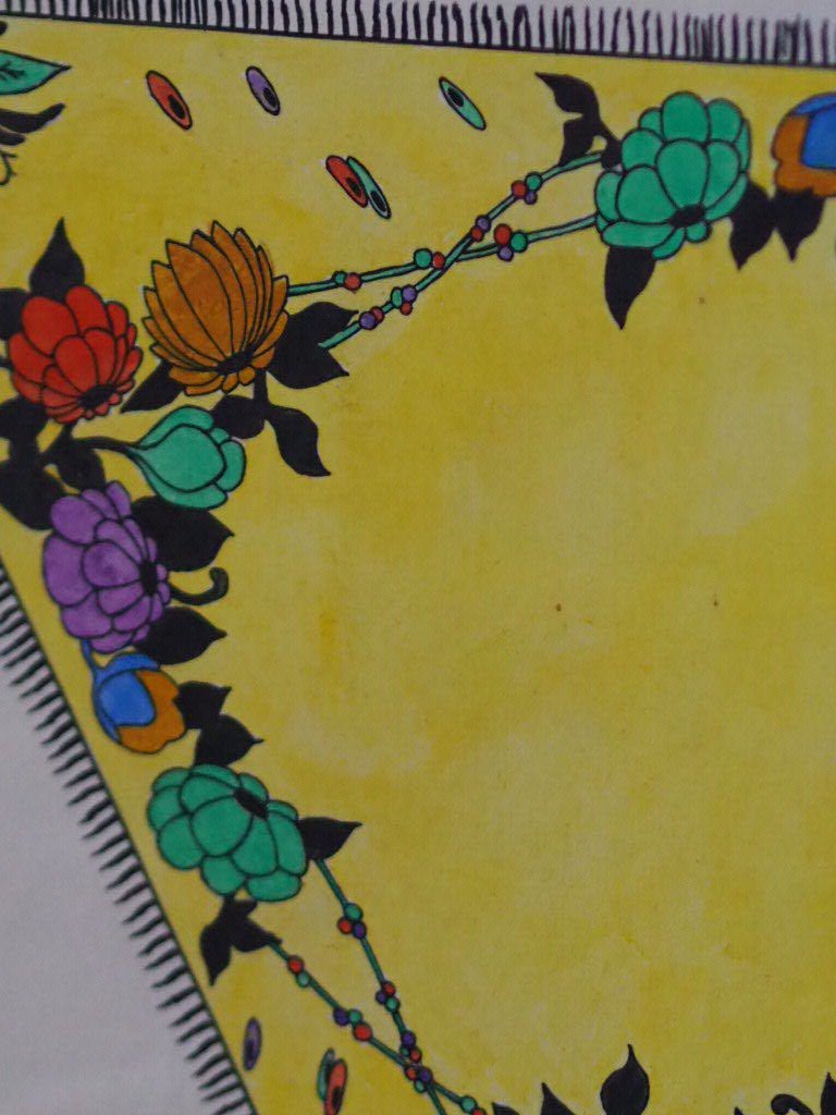 Art Deco design for a carpet by David - Natalia Willmott