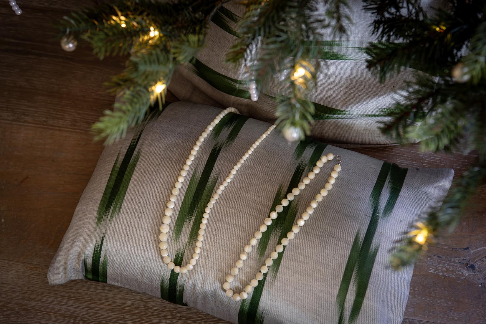 Art Deco Mother of Pearl Necklace - Natalia Willmott