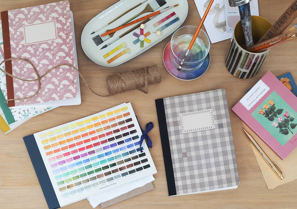 Artist Sketchbook -  Ridgway's Nomenclature of Colors - Natalia Willmott
