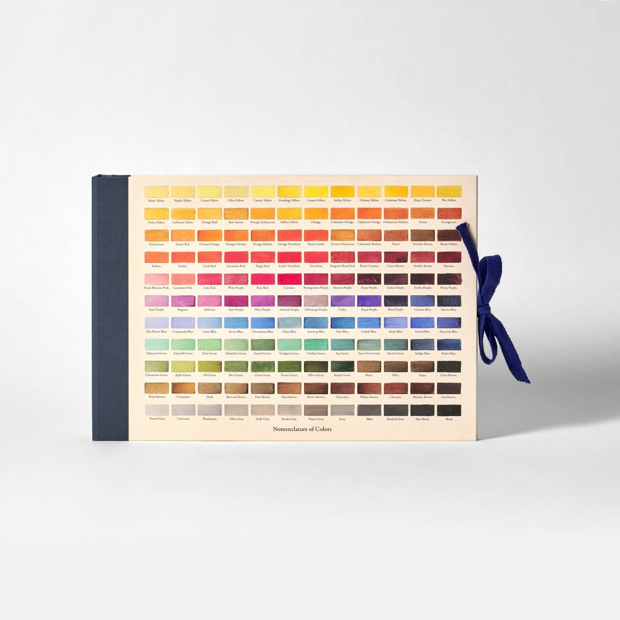 Artist Sketchbook -  Ridgway's Nomenclature of Colors - Natalia Willmott
