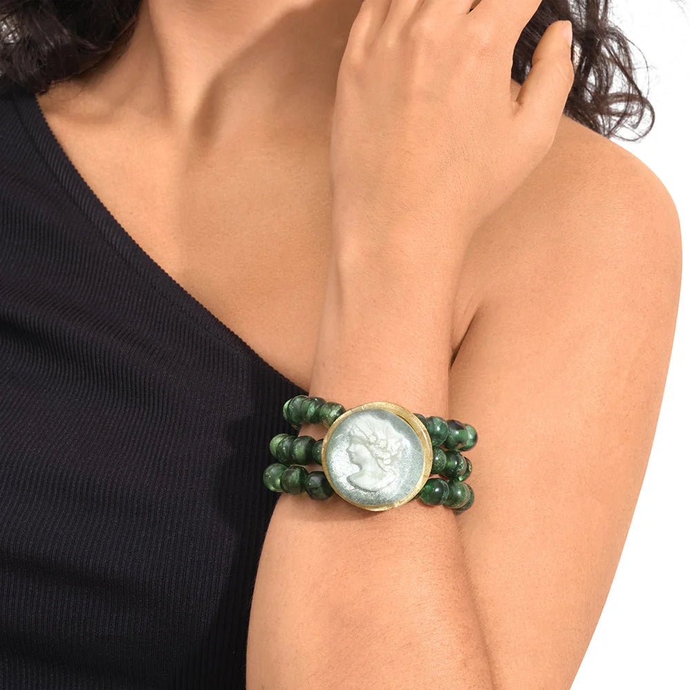 Bracelet "Flavia" cameo - Natalia Willmott