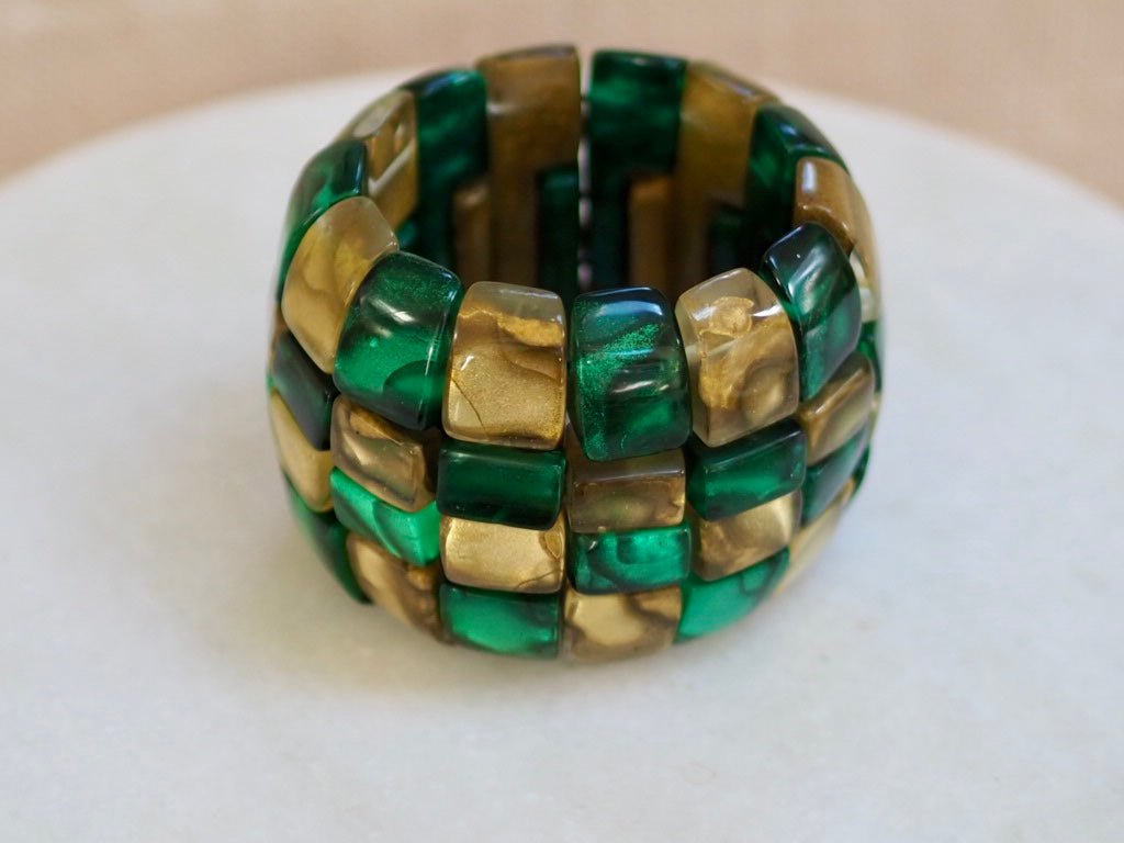 Bracelet "Mosaic" Shakira Peacock - Natalia Willmott