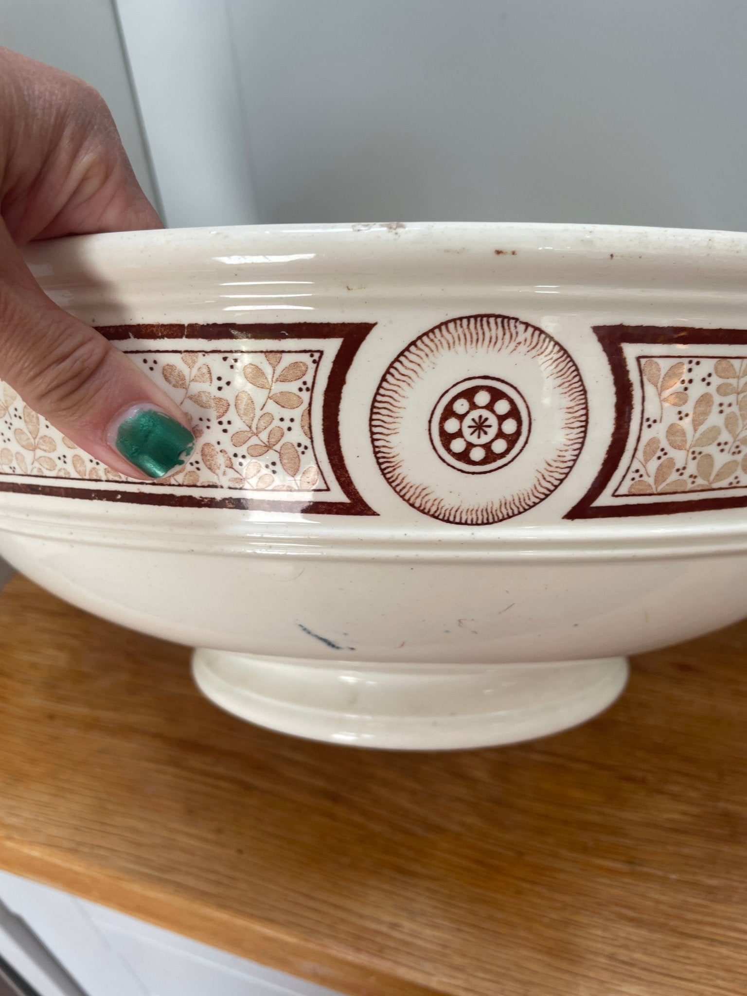 Brown-Westhead, Moore & Co. “Dagmar” Wash Bowl - Natalia Willmott