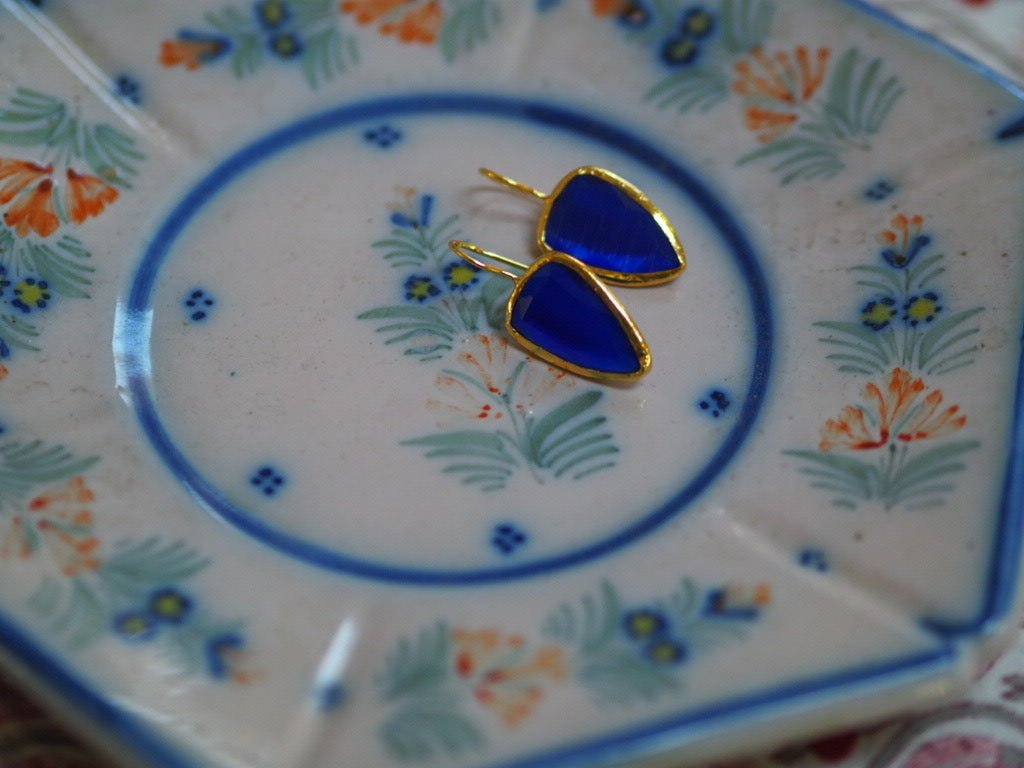 cat's eye elegant earrings - Natalia Willmott