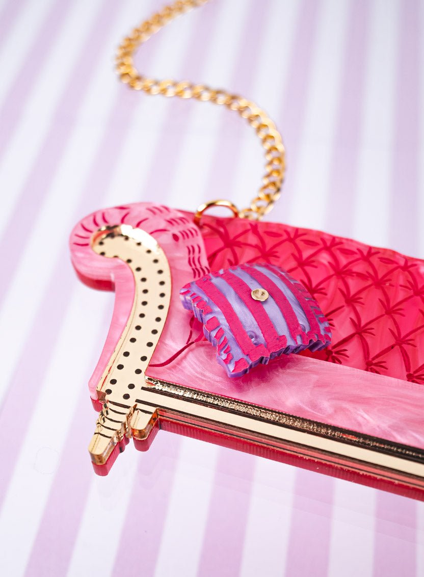 Chaise Longue Necklace Interior Curve for Tatty Devine - Natalia Willmott