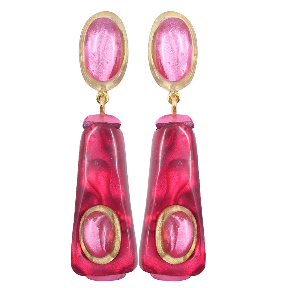 Clip on earrings "Cabo"Beluna Pomegranate - Natalia Willmott