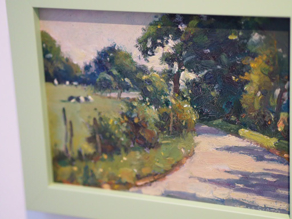 "Dappled light" by Chris Slater RSMA - Natalia Willmott