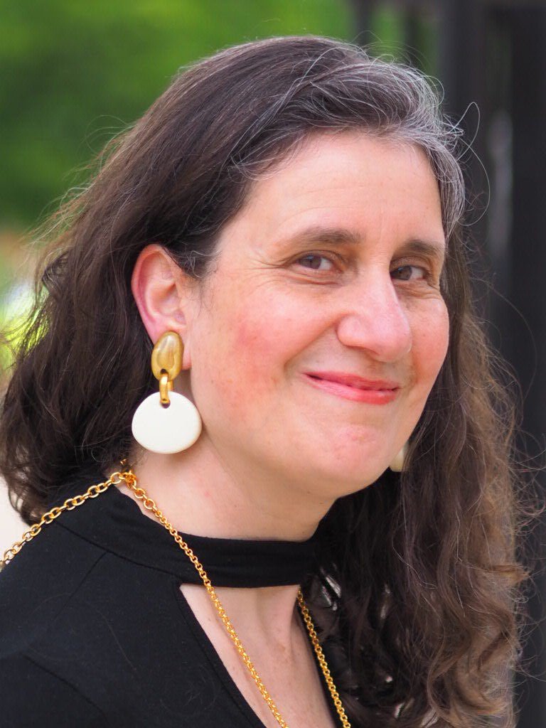Drop earrings "Claire" gold and cream by Dominique Denaive - Natalia Willmott