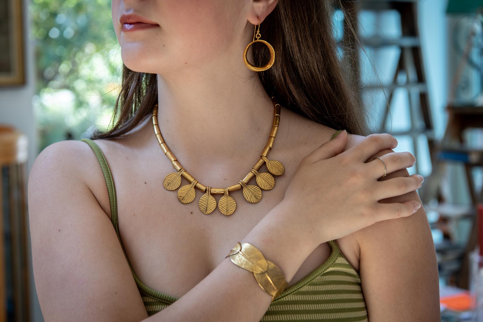Earrings "Creoles” by Elisabeth Riveiro - Natalia Willmott