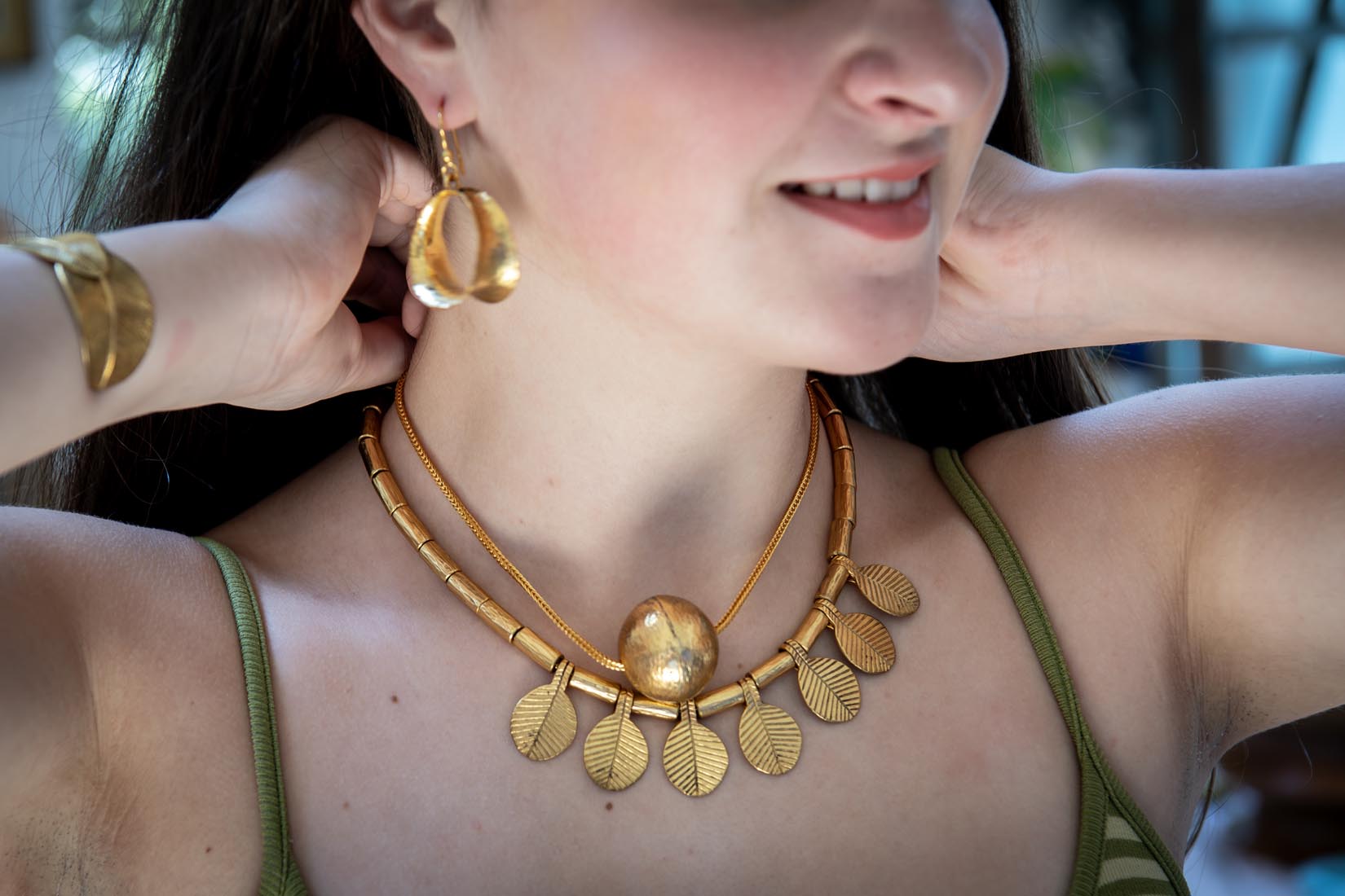 Earrings "Creoles” by Elisabeth Riveiro - Natalia Willmott